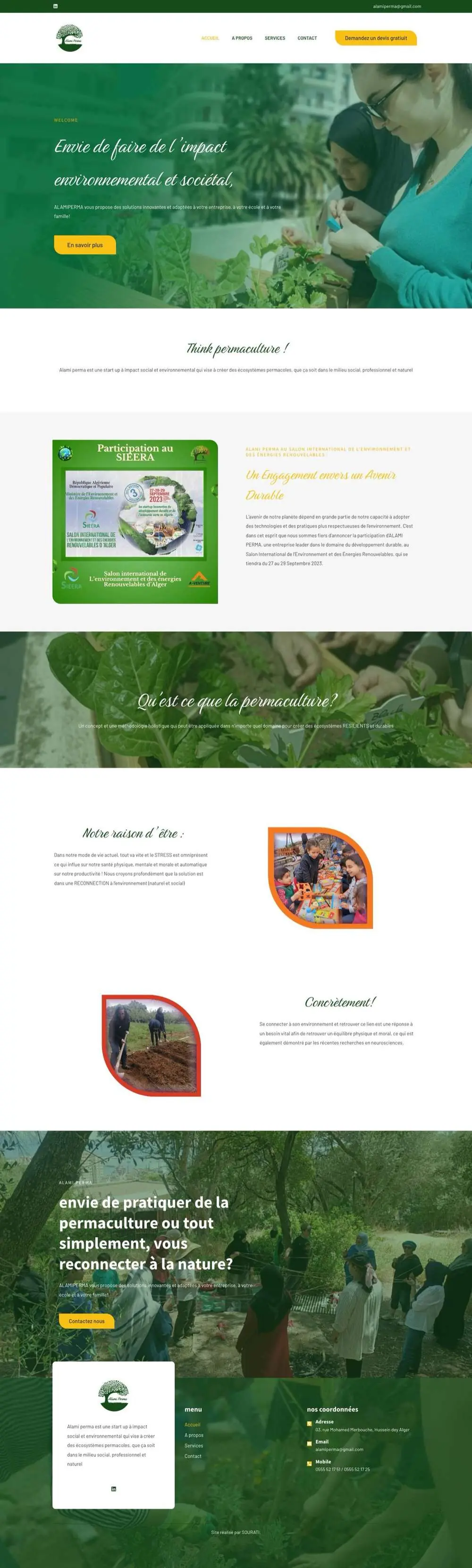 Alami Perma website