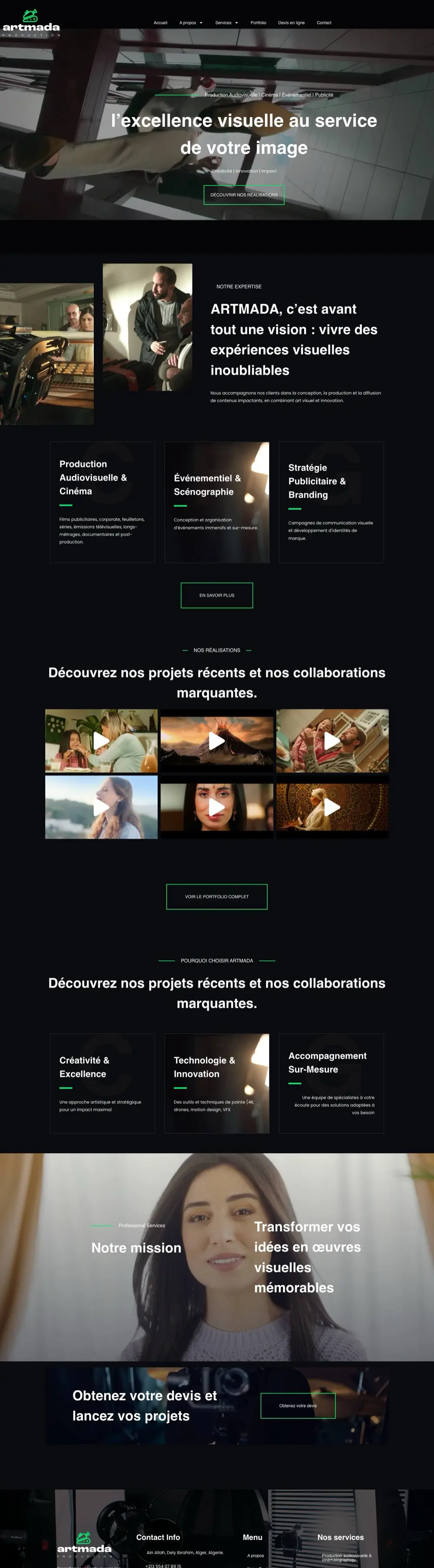 Web de L'Art Mada