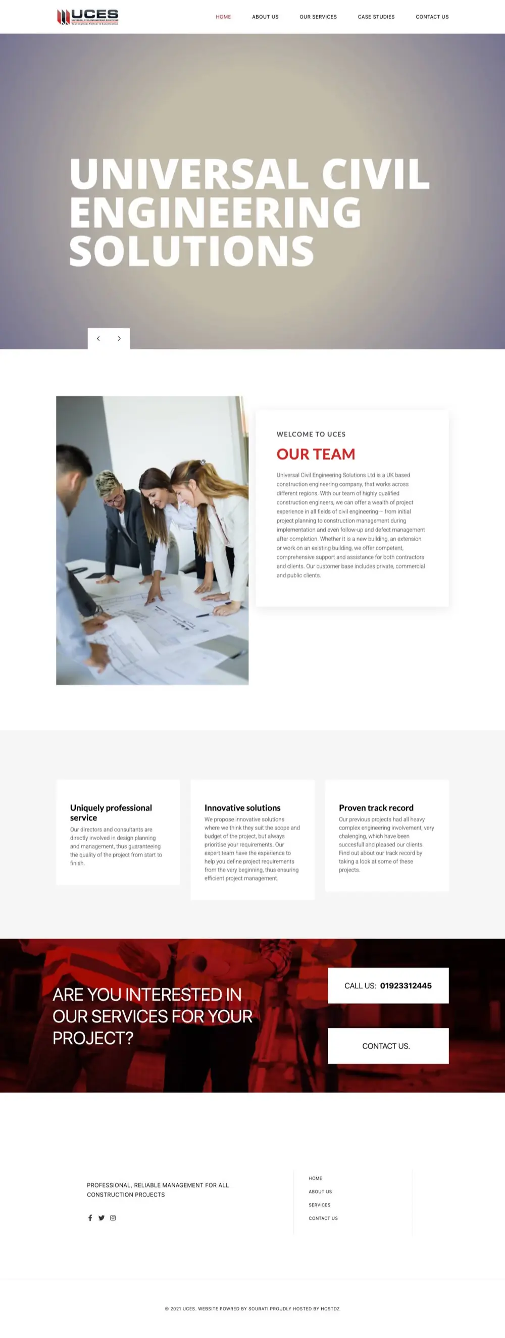 UCES website